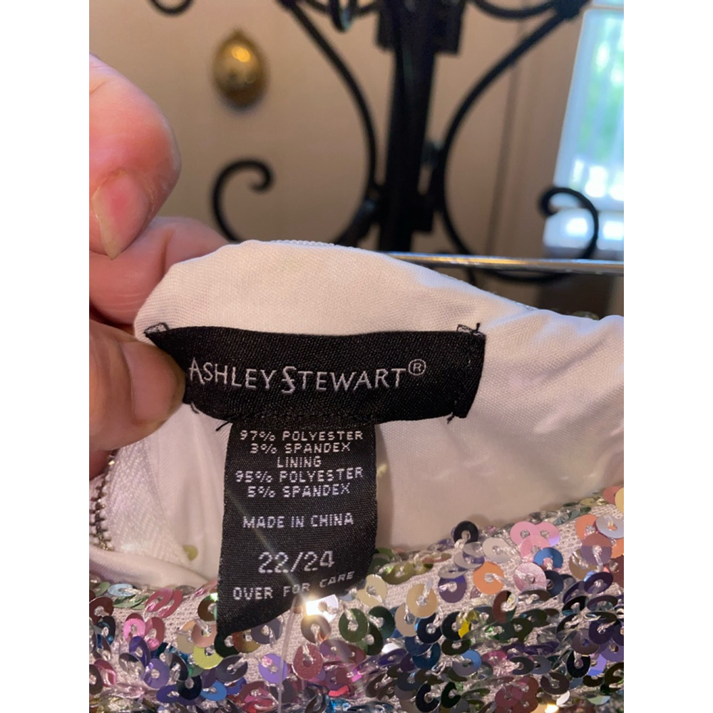 Women's Ashley Stewart Dress Size 22/24 Sequin